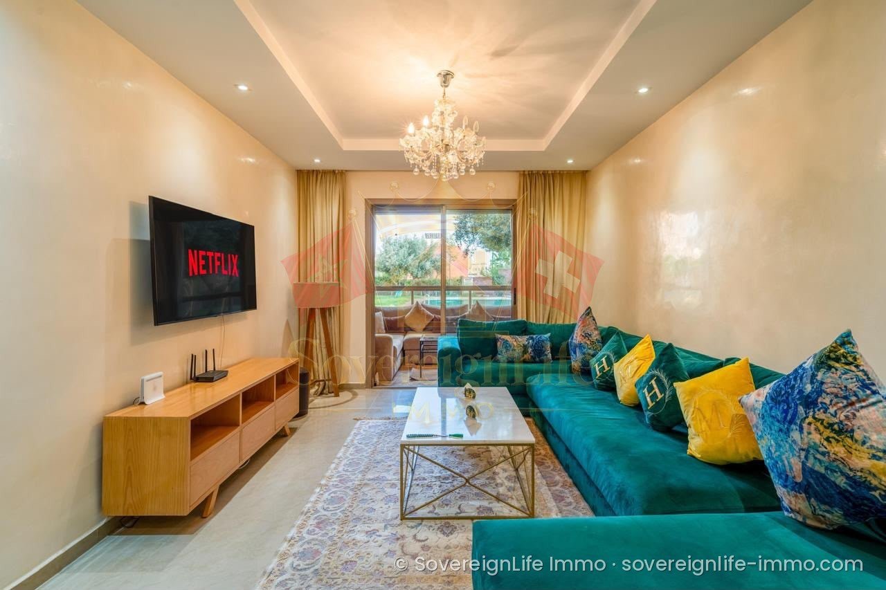 Appartement meublé 2 chambres en rez-de-jardin vue piscine – Résidence Les Cerisiers — تصويرة 4
