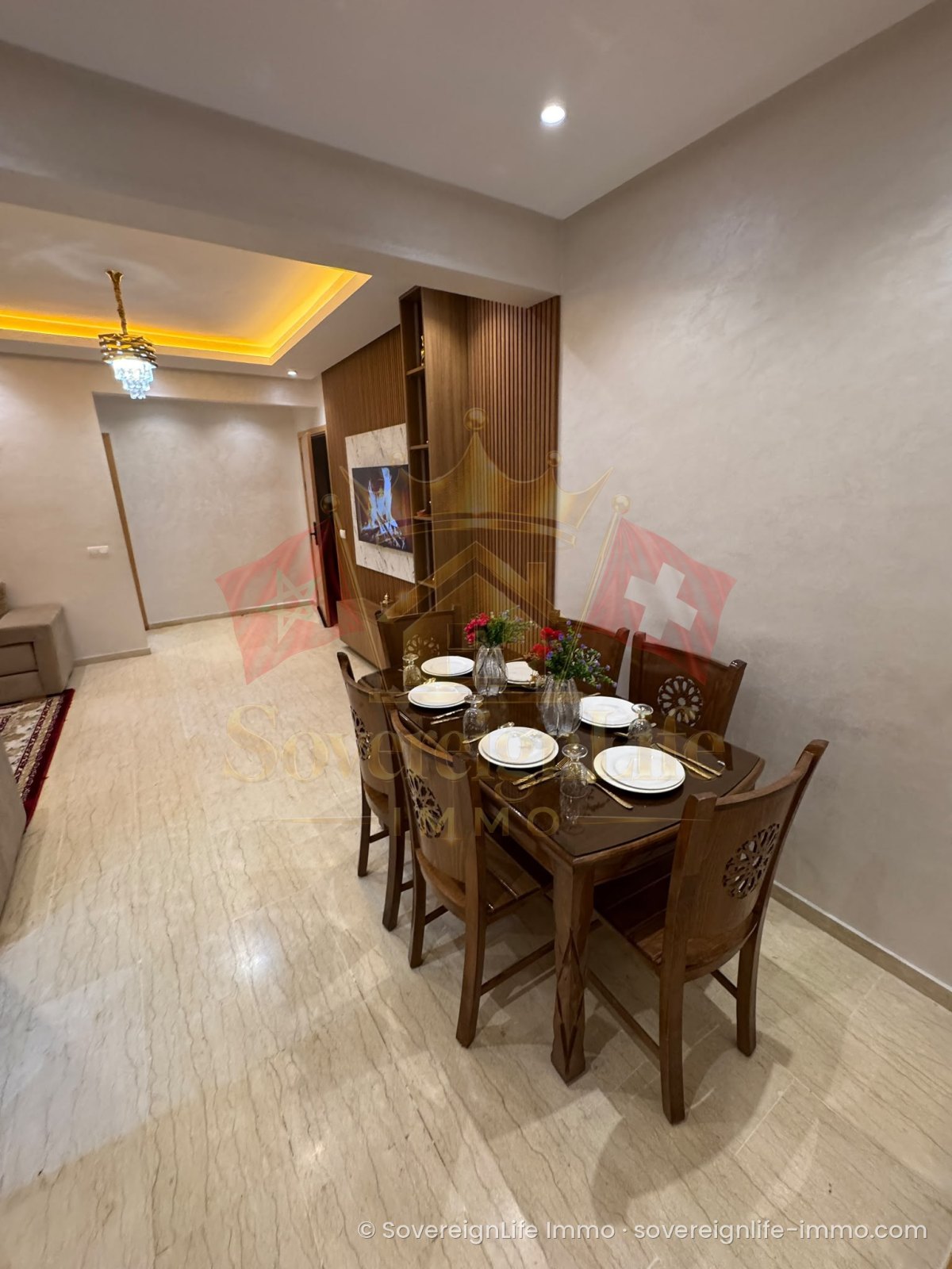 Furnished 2-bedroom apartment – Secure residence with pool – Les Palmiers de Targa — photo 3