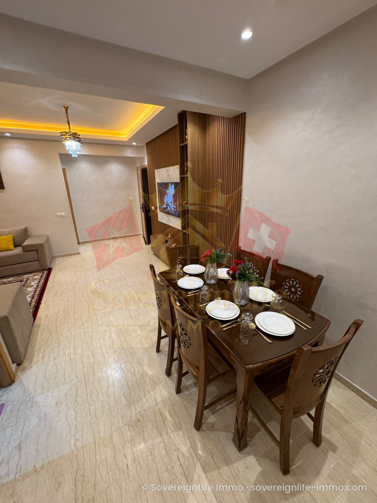 Furnished 2-bedroom apartment – Secure residence with pool – Les Palmiers de Targa — photo 4