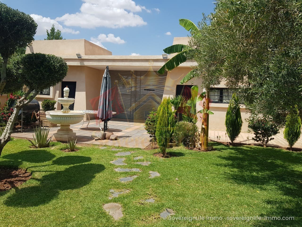 Projet d'investissement – Domaine de 1 ha avec maison d'hôtes, villa semi-finie et 200 oliviers – Route de l'Ourika — photo 3