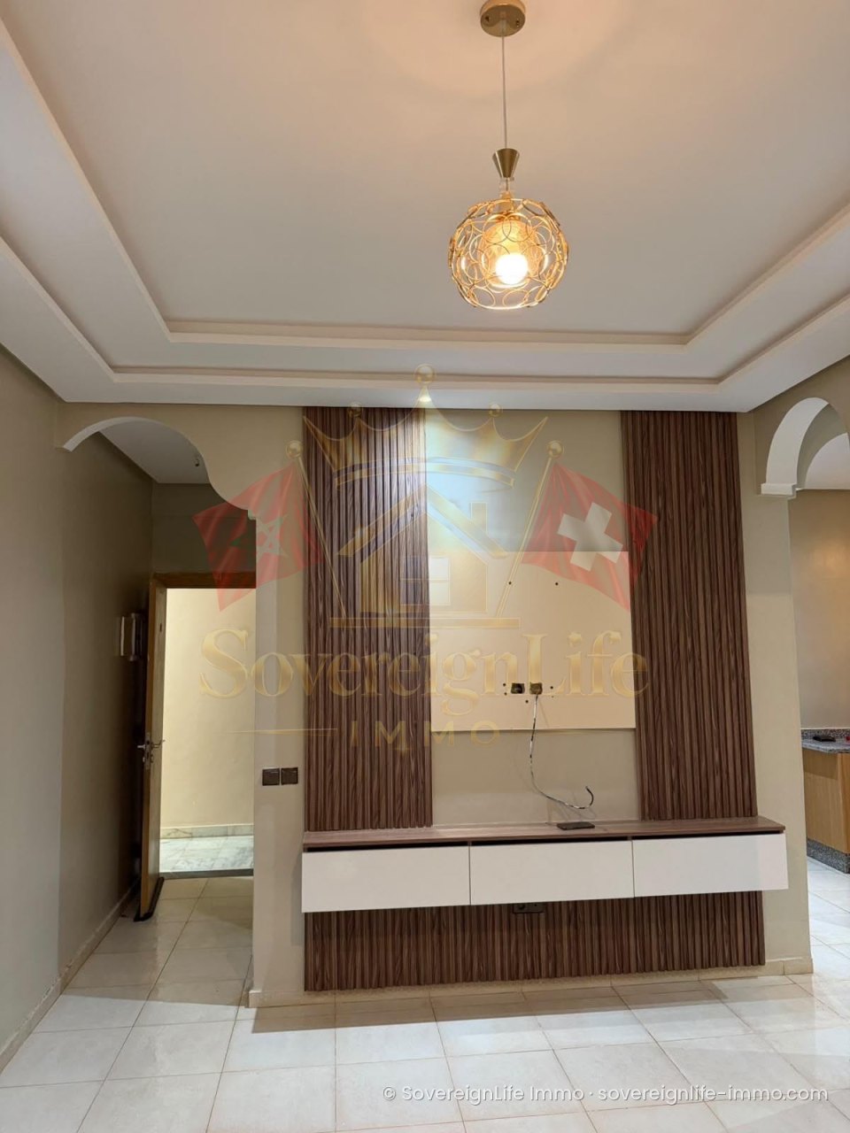 Appartement neuf 3 chambres avec cuisine équipée – Résidence avec piscine – Targa