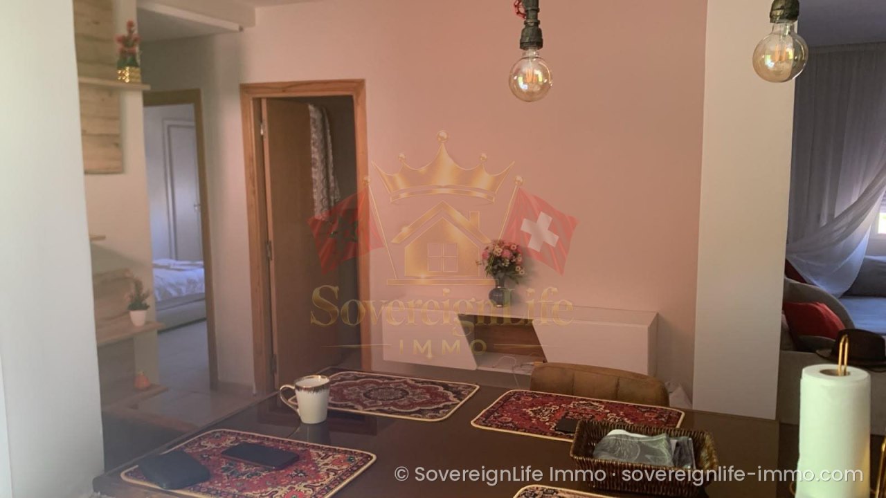 Appartement meublé 3 chambres – Ain Mezzouar, Marrakech — photo 4