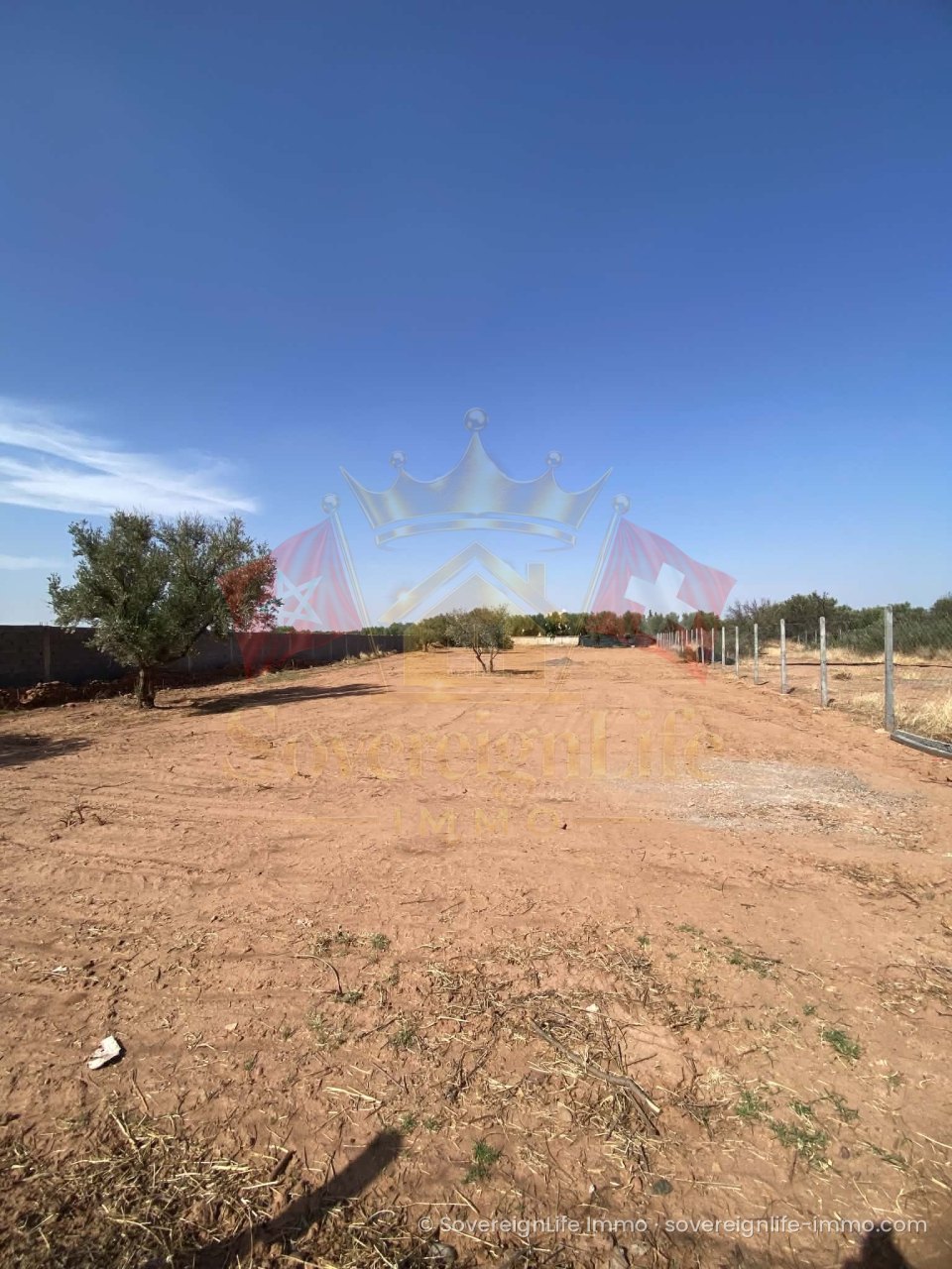 Terrain de 2 800 m² bien placé – Route de l'Ourika, à 10 min de l'Aquafun Club