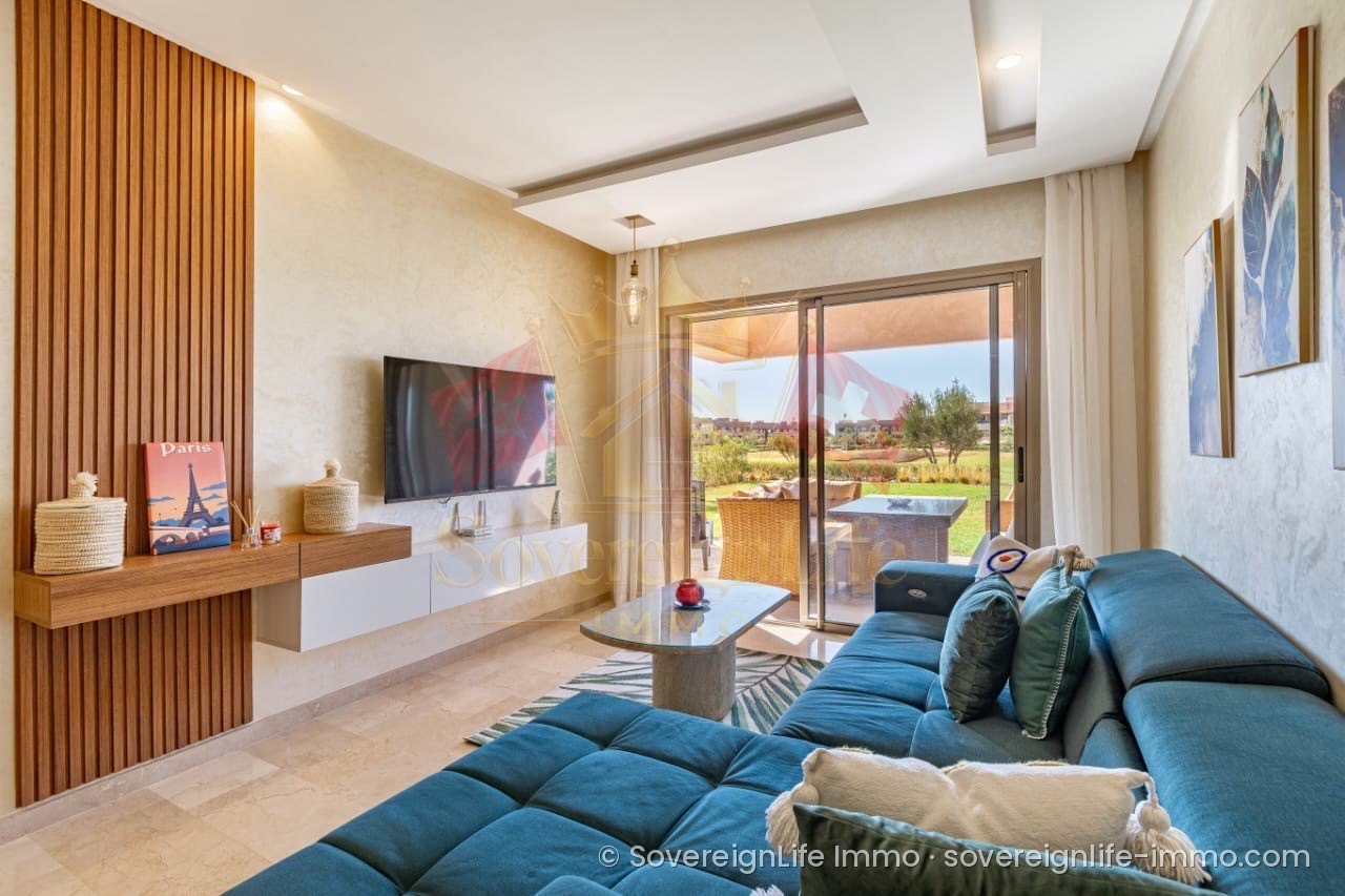 Prestigia Saphir – Appartement meublé 3 pièces en rez-de-jardin avec jardin privatif, accès golf et 4 piscines — photo 2