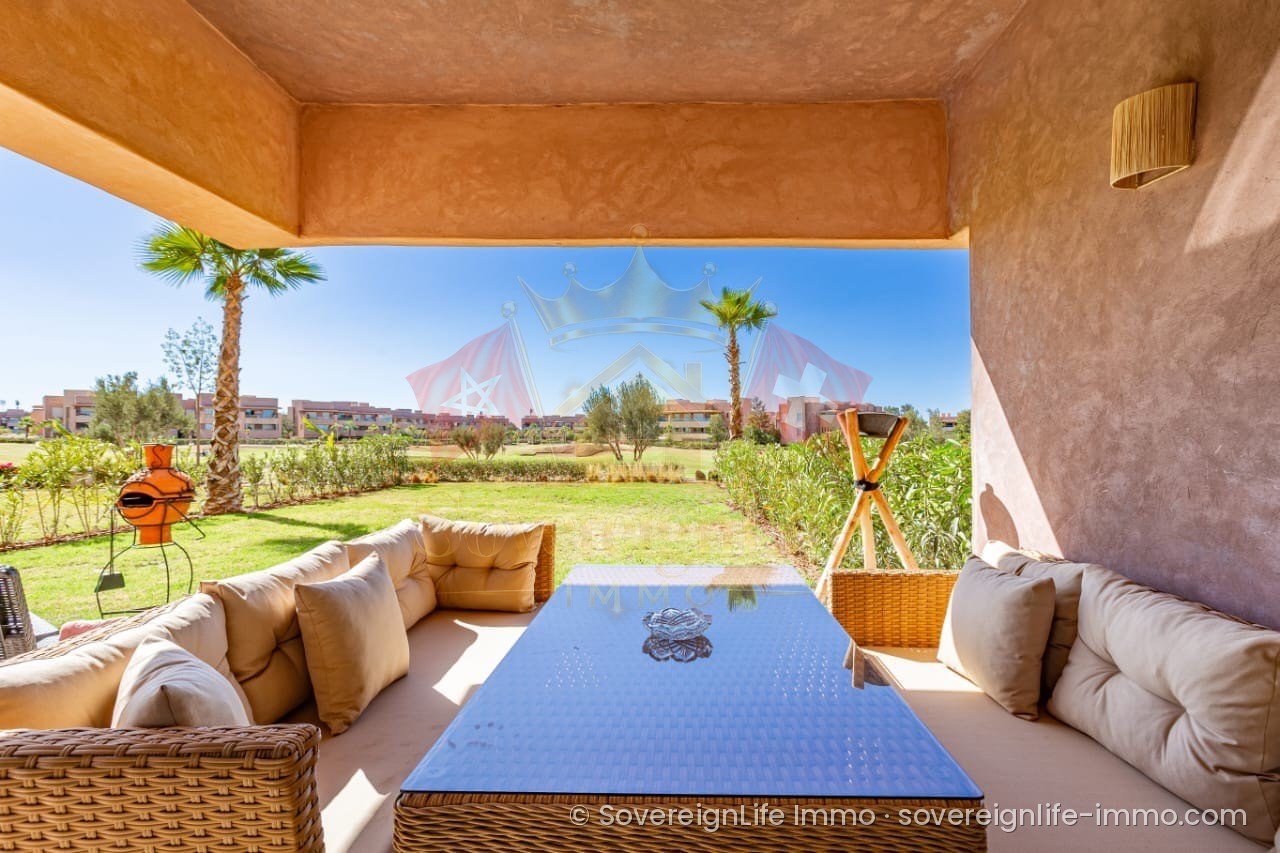 Prestigia Saphir – Appartement meublé 3 pièces en rez-de-jardin avec jardin privatif, accès golf et 4 piscines — photo 1