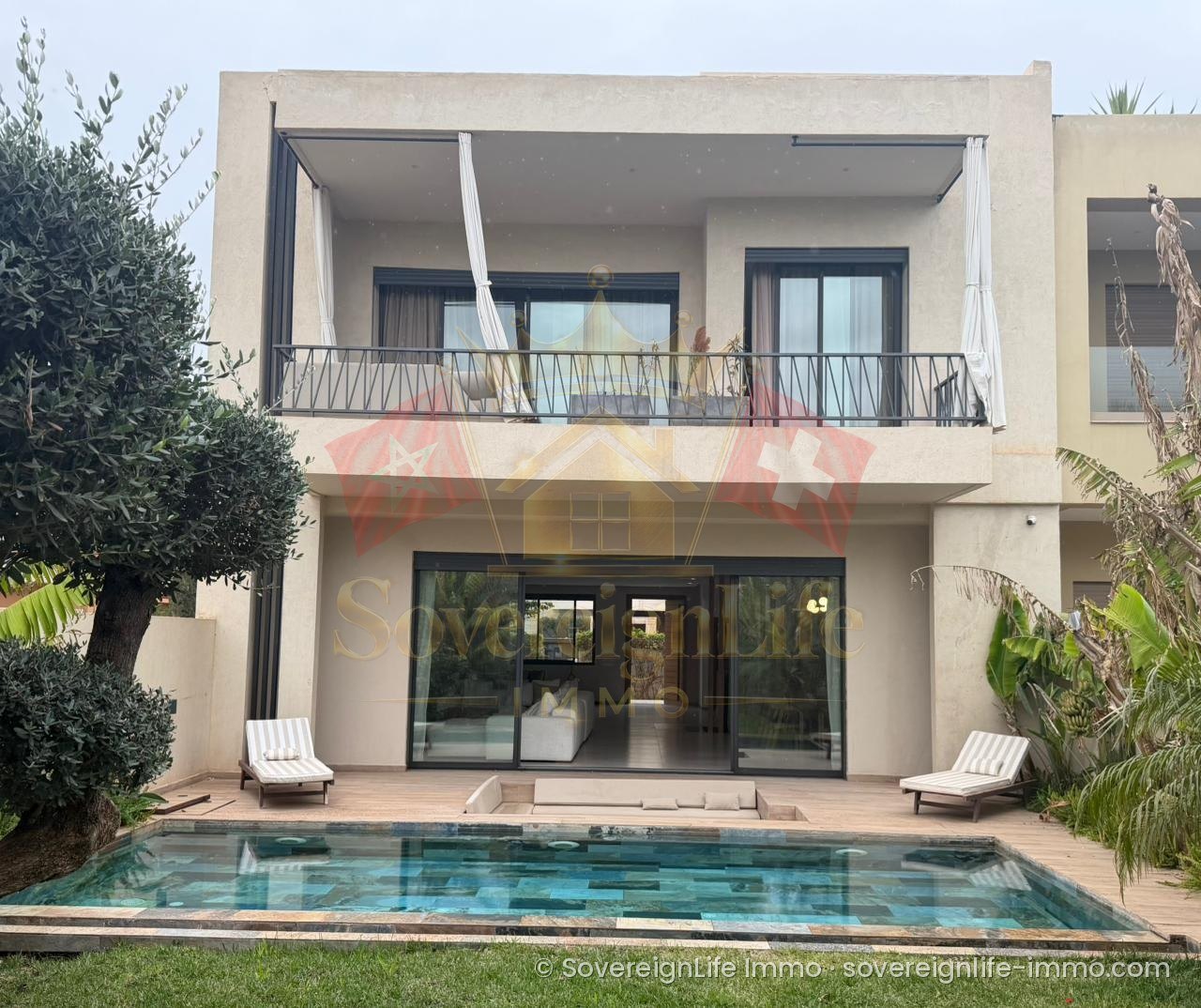 Villa d'exception 5 suites avec hammam, sauna et cinéma – Prestigia Argan Golf Resort, Marrakech