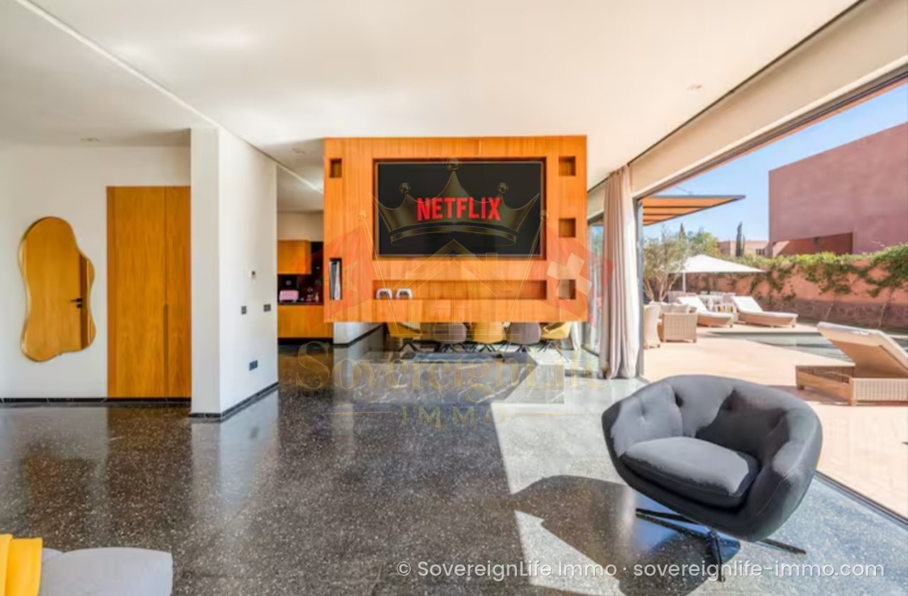 Villa de luxe meublée 4 suites avec piscine – Résidence Prestigia Argan, Marrakech — photo 2