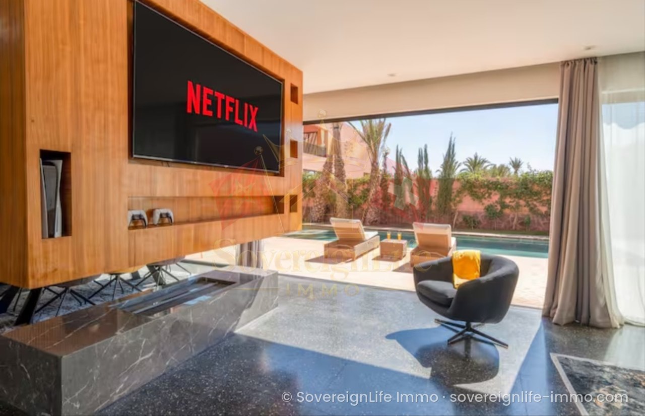 Villa de luxe meublée 4 suites avec piscine – Résidence Prestigia Argan, Marrakech — photo 1