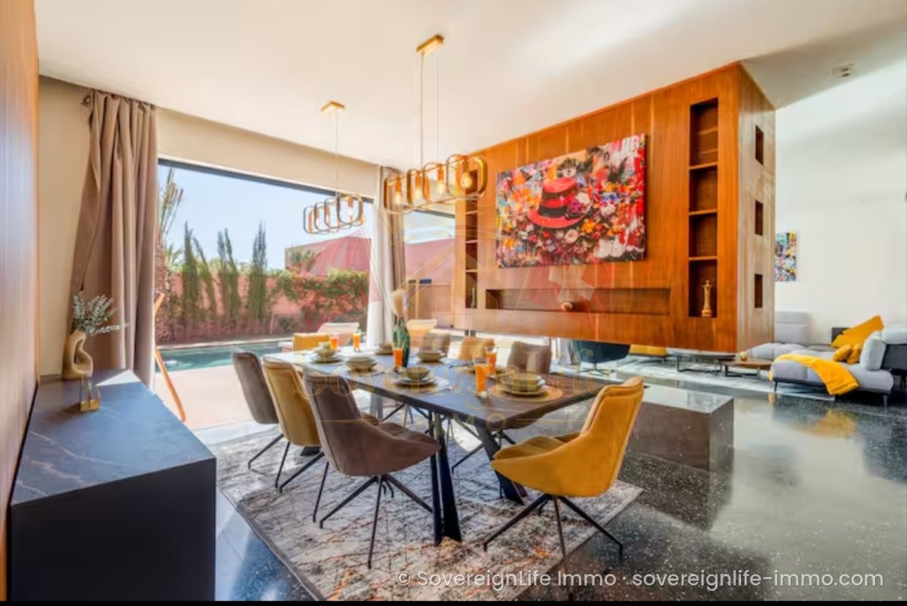 Villa de luxe meublée 4 suites avec piscine – Résidence Prestigia Argan, Marrakech — photo 3