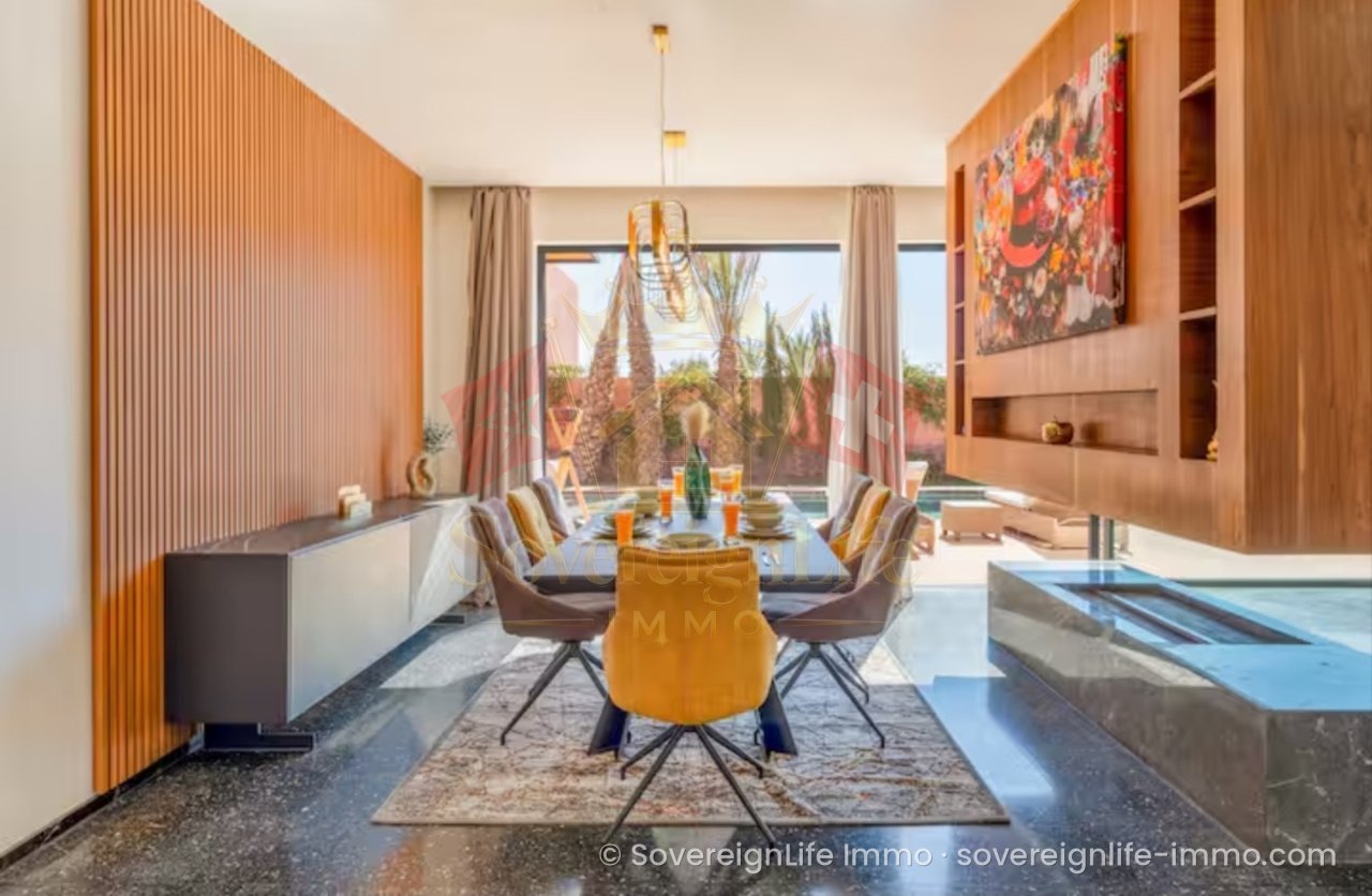 Villa de luxe meublée 4 suites avec piscine – Résidence Prestigia Argan, Marrakech — photo 5