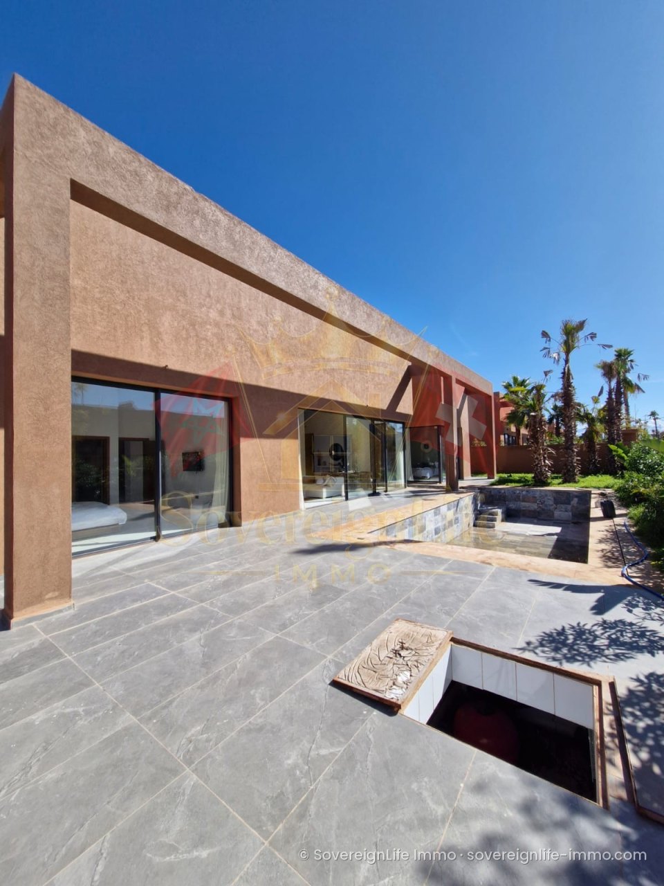 Villa de plain-pied 4 suites avec piscine sur 1 000 m² – Route d'Amizmiz, Marrakech — تصويرة 4