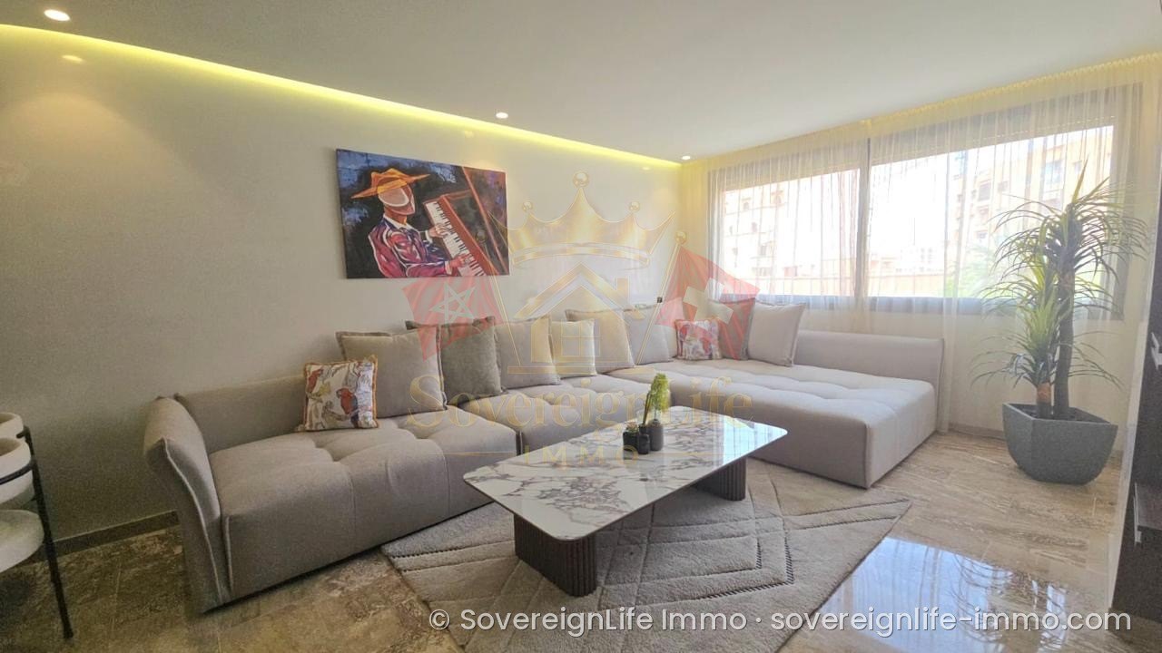 Designer 1-bedroom apartment with balcony – Gueliz, Marrakech