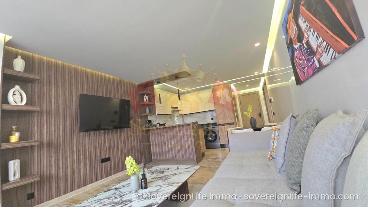 Designer 1-bedroom apartment with balcony – Gueliz, Marrakech — photo 4