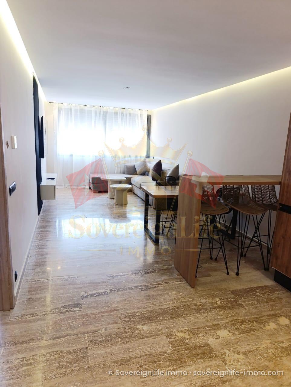 New 2-bedroom apartment with balcony – Chraibi Residence, Gueliz